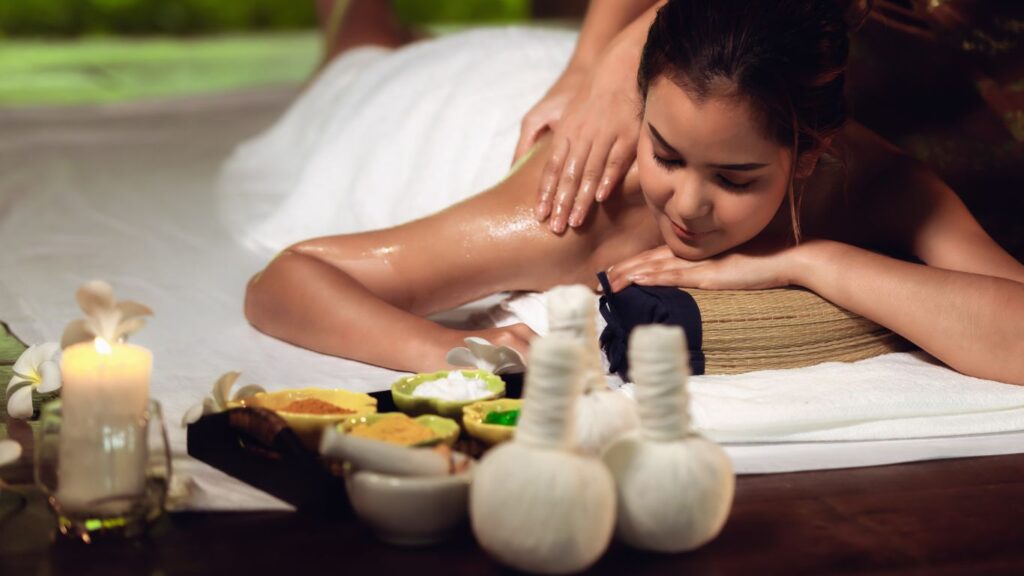 Full body massage spa