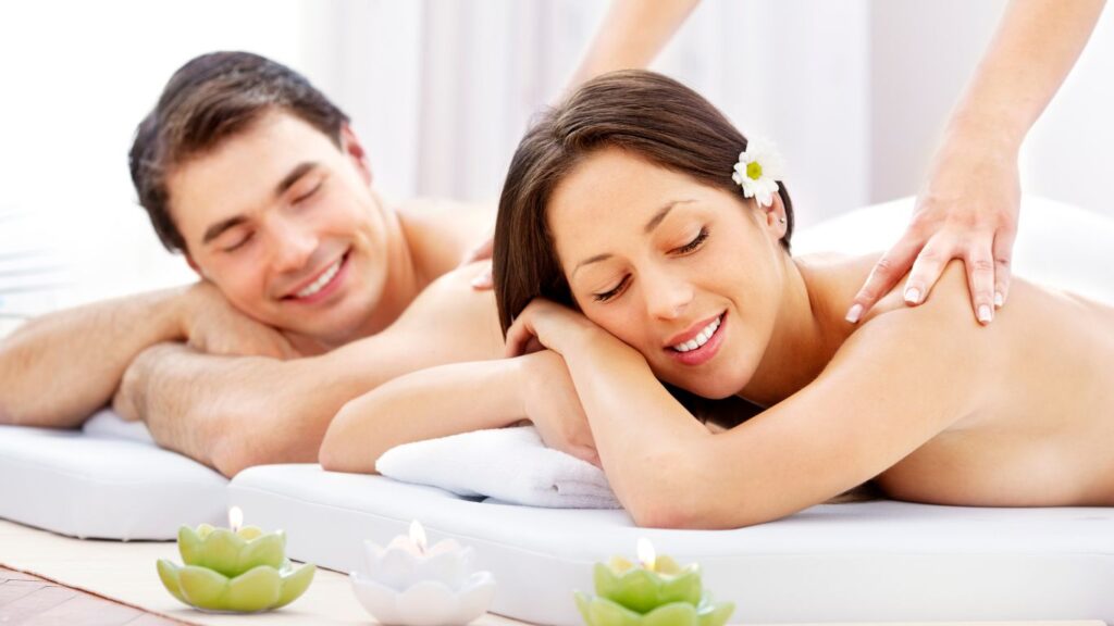 couple massage spa