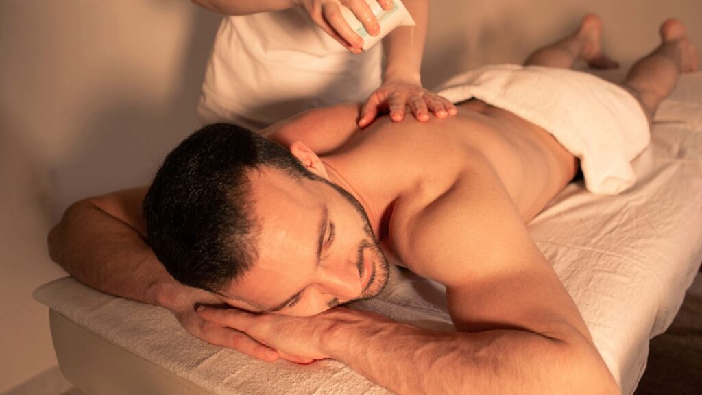 aroma oil massage